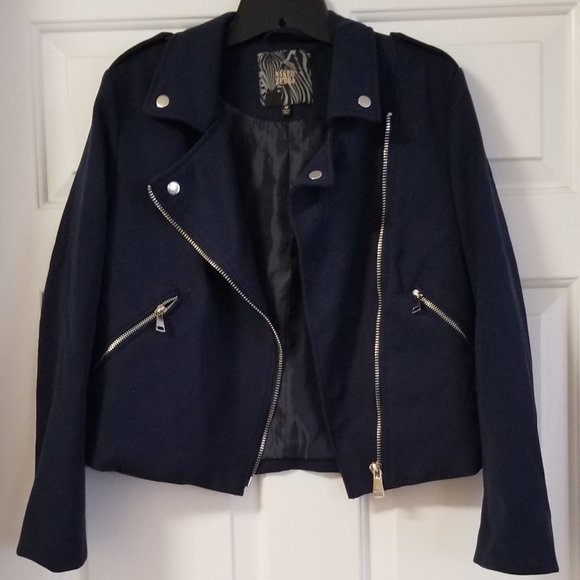 Naked Zebra Jackets & Blazers - Women's Moto Jacket